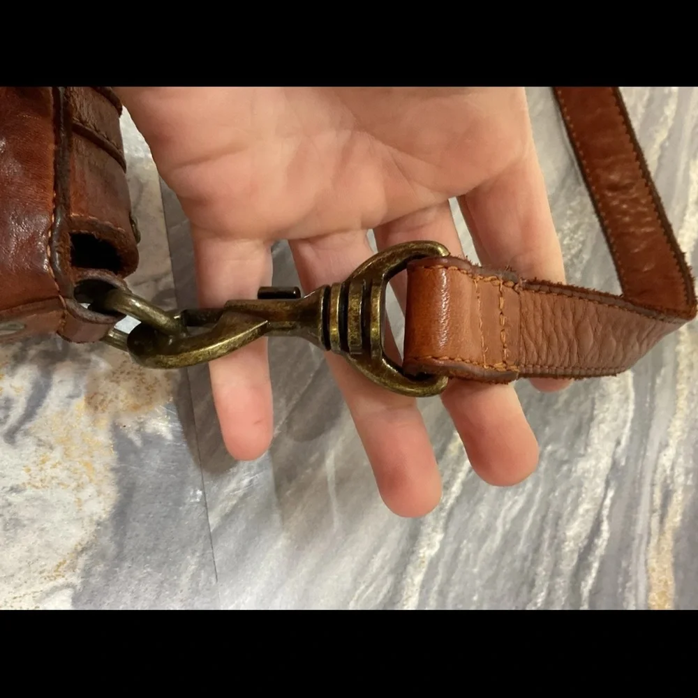 Spaghetti Western Genuine Leather   Messanger Bag - Picture 3 of 9